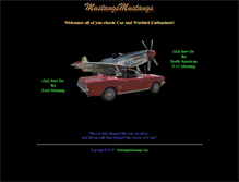 Tablet Screenshot of mustangsmustangs.com
